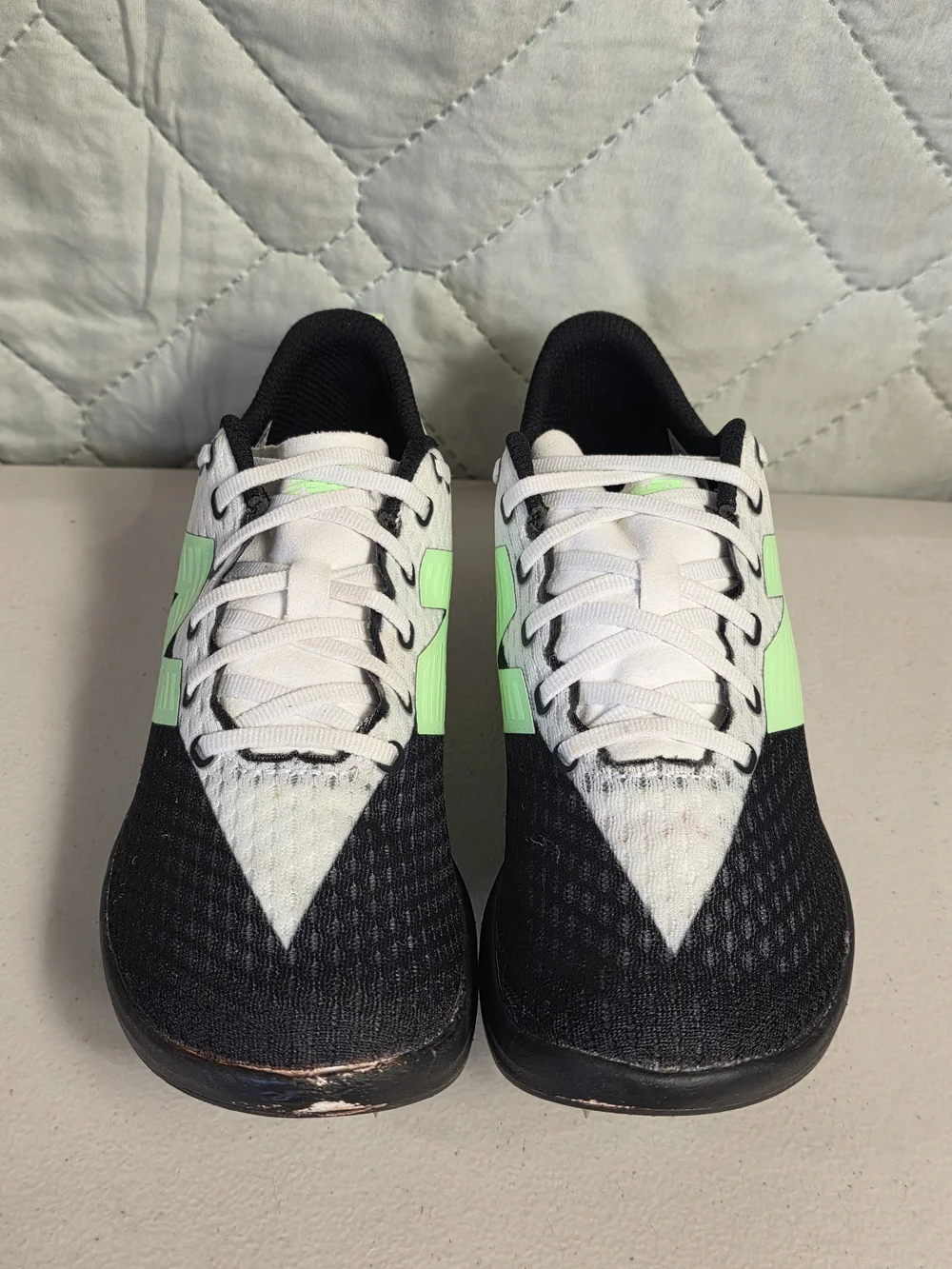 New Balance FuelCell Flite-D Mens Size 6.5 Black White Green